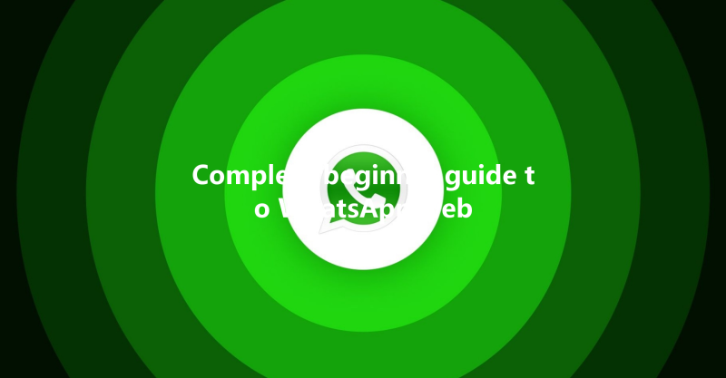 Complete beginner guide to WhatsApp web 三