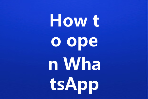 How to open WhatsApp Web in Chrome, Edge, or Safari 三